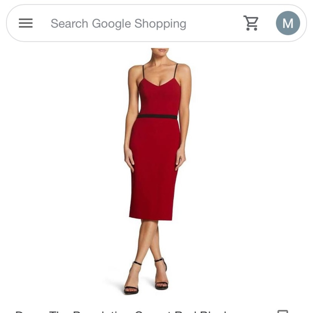 Dress the Population Red Dress
